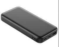 POWERBOOST PRIME 130B 10000mAh 22.5W Dahili Kablolu LCD Siyah Taşınabilir Şarj Cihazı Powerbank